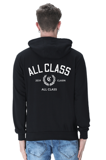 All Class 'First Edition' black color Premium Hooded Sweatshirt