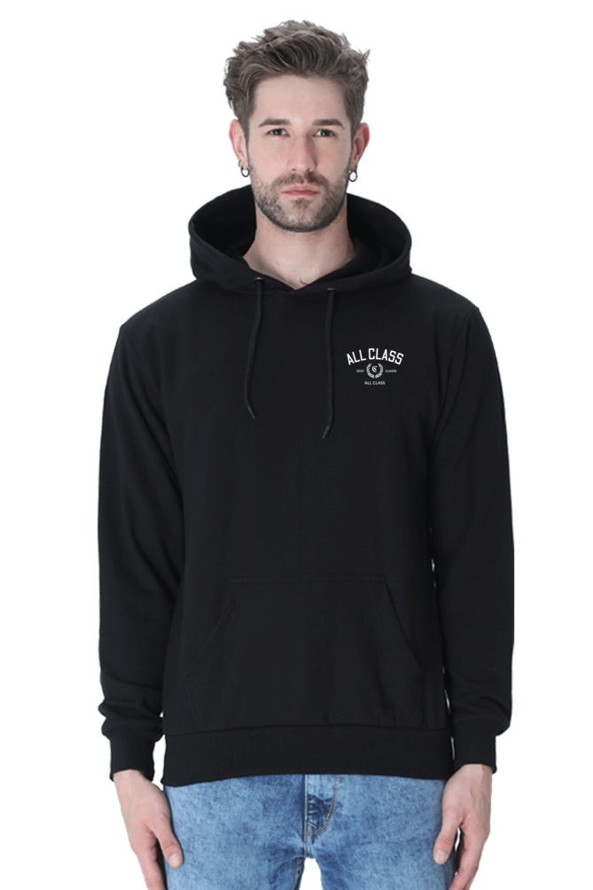 All Class 'First Edition' black color Premium Hooded Sweatshirt