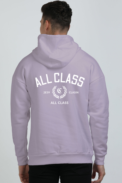 All Class Unisex Oversized Hooded Sweatshirt lavender